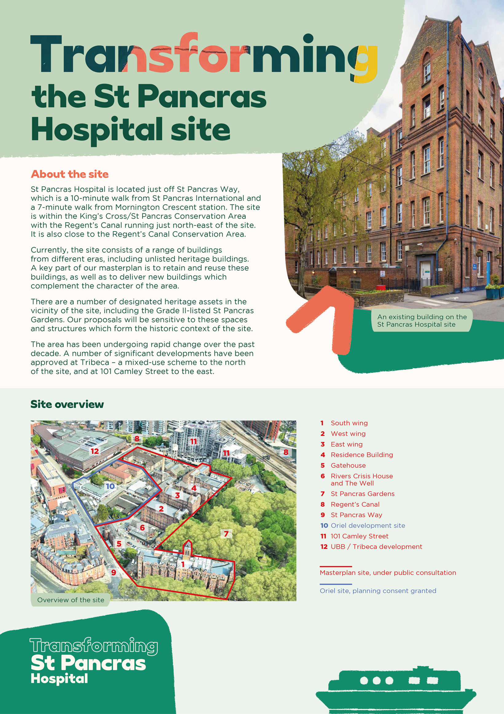 First Public Exhibition for St Pancras Hospital site